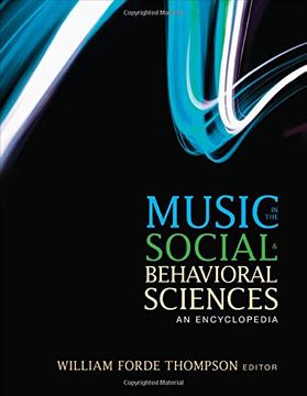 portada Music in the Social and Behavioral Sciences: An Encyclopedia (en Inglés)