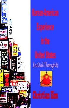 portada korean-american experience in the united states: initial thoughts (hardcover)
