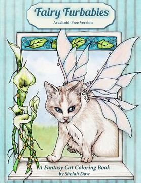 portada Fairy Furbabies - Arachnid-Free Version: A Fantasy Cat Coloring Book (in English)