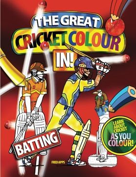 portada the great cricket colour in: batting (cricket colouring books)