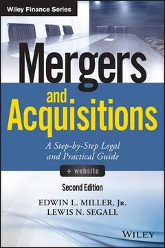 portada Mergers and Acquisitions, Second Edition: A Step-By-Step Legal and Practical Guide +Website (Hardback) (in English)