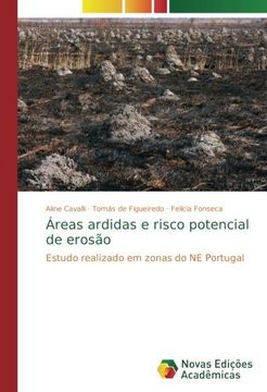 portada Áreas ardidas e risco potencial de erosão: Estudo realizado em zonas do NE Portugal (Portuguese Edition)