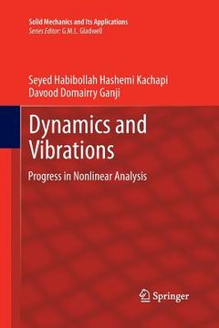 portada Dynamics and Vibrations: Progress in Nonlinear Analysis (en Inglés)