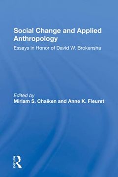 portada Social Change and Applied Anthropology (en Inglés)