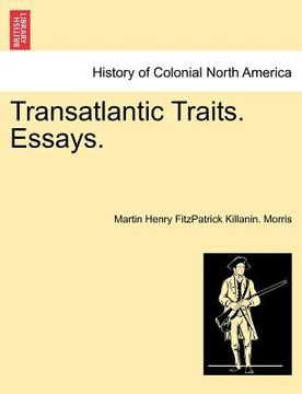 portada transatlantic traits. essays. (en Inglés)