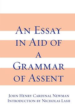 portada Essay in aid of a Grammar of Assent, an (in English)