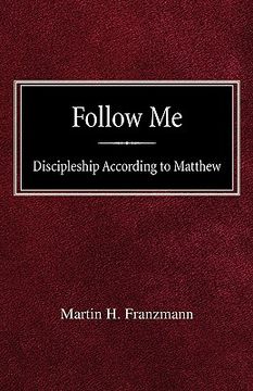portada follow me: discipleship according to matthew