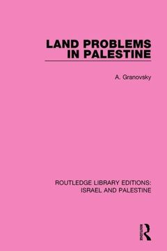 portada Land Problems in Palestine (en Inglés)