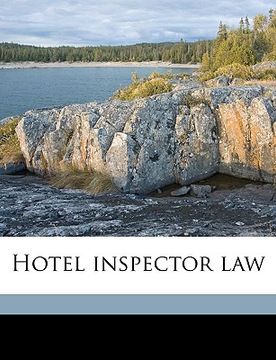 portada hotel inspector law (en Inglés)