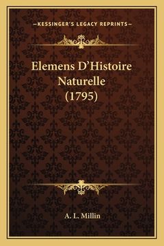 portada Elemens D'Histoire Naturelle (1795) (in French)