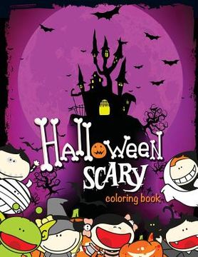 portada Halloween Scary Coloring Book (en Inglés)