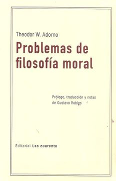 portada Problemas de Filosofia Moral (in Spanish)