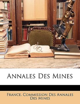 portada Annales Des Mines (in French)