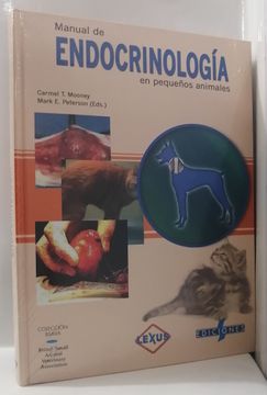 portada Manual de Endocrinologia en Pequeños Animales [Dec 15, 2006] Mooney, Carmel and Peterson, Mark e. (in Spanish)