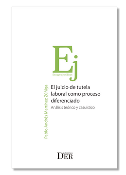 portada El juicio de tutela laboral como proceso diferenciado. Análisis teórico y casuístico (in Spanish)