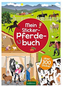 portada Mein Sticker-Pferdebuch (Mein Stickerbuch) 