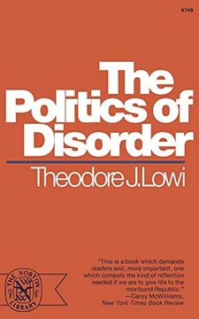 portada The Politics of Disorder (en Inglés)