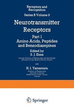 portada Neurotransmitter Receptors: Part 1 Amino Acids, Peptides and Benzodiazepines (en Inglés)