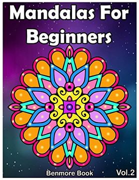 portada Mandala for Beginners: Adult Coloring Book 50 Mandala Images Stress Management Coloring Book With Fun, Easy, and Relaxing Coloring Pages (Perfect Gift for Mandala)(Volume 2) 