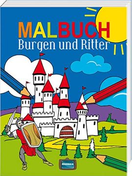 portada Malbuch Burgen und Ritter (en Alemán)