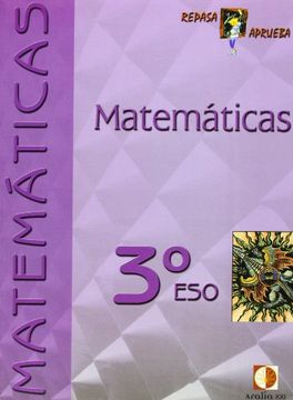 portada Repasa y Aprueba, Matemáticas, 3 eso (in Spanish)