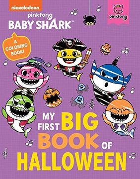 portada My First big Book of Halloween (Pinkfong Baby Shark) (en Inglés)