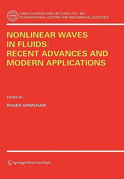 portada nonlinear waves in fluids: recent advances and modern applications (en Inglés)