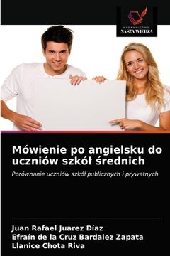 portada Mówienie po angielsku do uczniów szkól średnich (in Polaco)