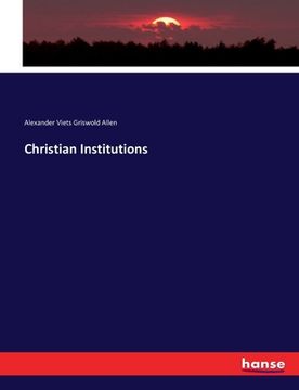 portada Christian Institutions (en Inglés)