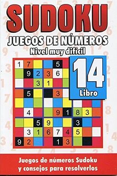 portada Sudoku, Juegos de Numeros Libro 14 Nivel muy Dificil