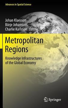 portada metropolitan regions: knowledge infrastructures of the global economy (en Inglés)