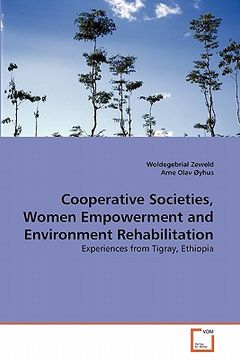 portada cooperative societies, women empowerment and environment rehabilitation (en Inglés)