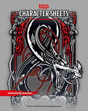 portada D&d Character Sheets (Dungeons & Dragons) (in English)
