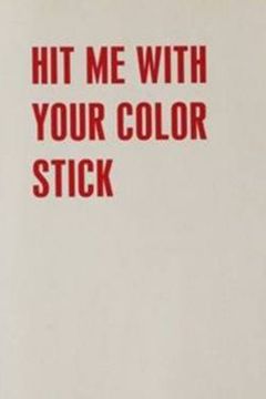 portada Hit me With Your Colour Stick (en Inglés)