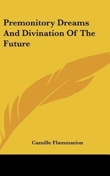 portada premonitory dreams and divination of the future (en Inglés)
