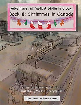 portada Adventures of Moti: Book 8: Christmas in Canada (en Inglés)