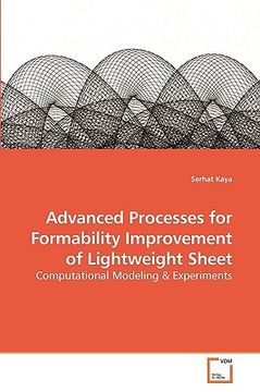 portada advanced processes for formability improvement of lightweight sheet (en Inglés)