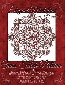 portada Elegant Medallion 3 Cross Stitch Pattern (in English)