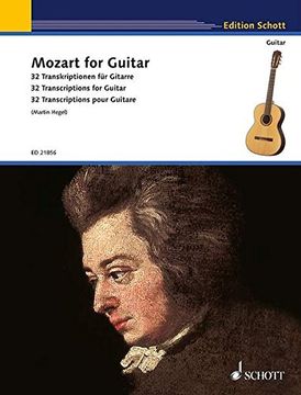 portada Mozart for Guitar: 32 Transcriptions for Guitar 