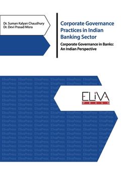 portada Corporate Governance Practices in Indian Banking Sector: Corporate Governance in Banks: An Indian Perspective (en Inglés)