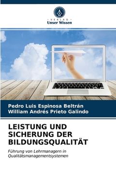 portada Leistung Und Sicherung Der Bildungsqualität (en Alemán)