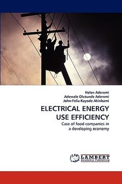 portada electrical energy use efficiency (en Inglés)
