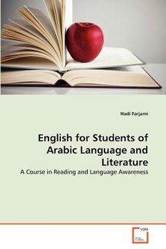 portada english for students of arabic language and literature (en Inglés)