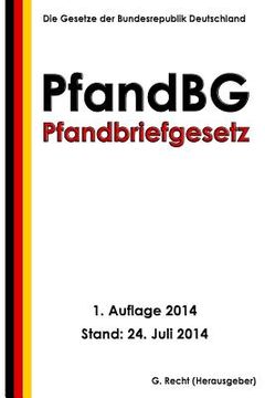 portada Pfandbriefgesetz (PfandBG) (en Alemán)