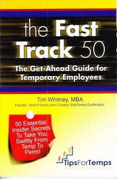 portada The Fast Track 50: The Get-Ahead Guide for Temporary Employees (in English)
