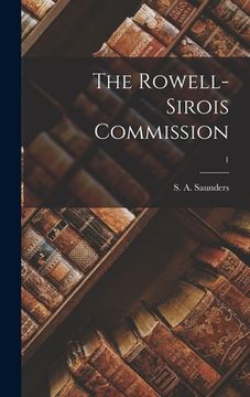 portada The Rowell-Sirois Commission; 1 (en Inglés)