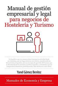 portada Manual de Gestión Empresarial y Legal Para Negocios de Hostelería y Turismo (Manuales Profesionales)