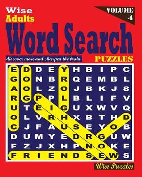 portada Wise Adults Word Search Puzzles, Vol. 4 (en Inglés)