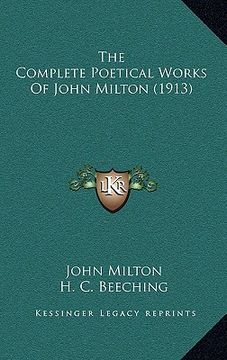 portada the complete poetical works of john milton (1913) (en Inglés)