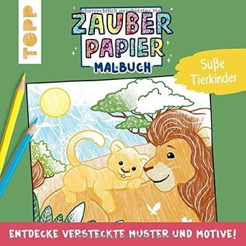 portada Zauberpapier Malbuch Süße Tierkinder (in German)
